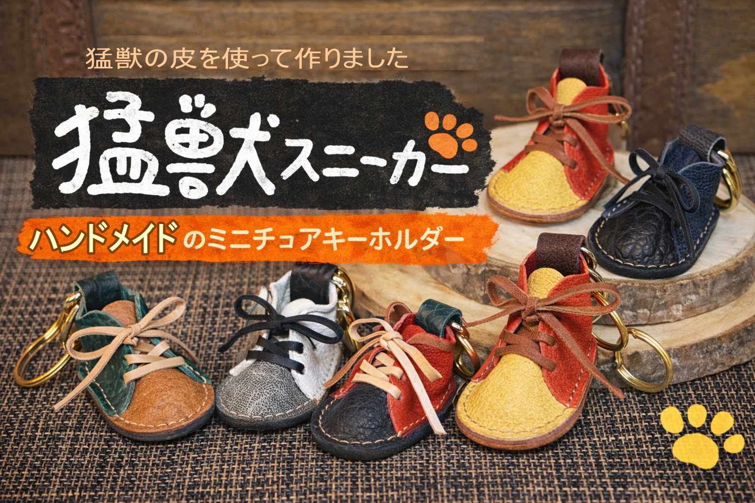 猛獣スニーカー