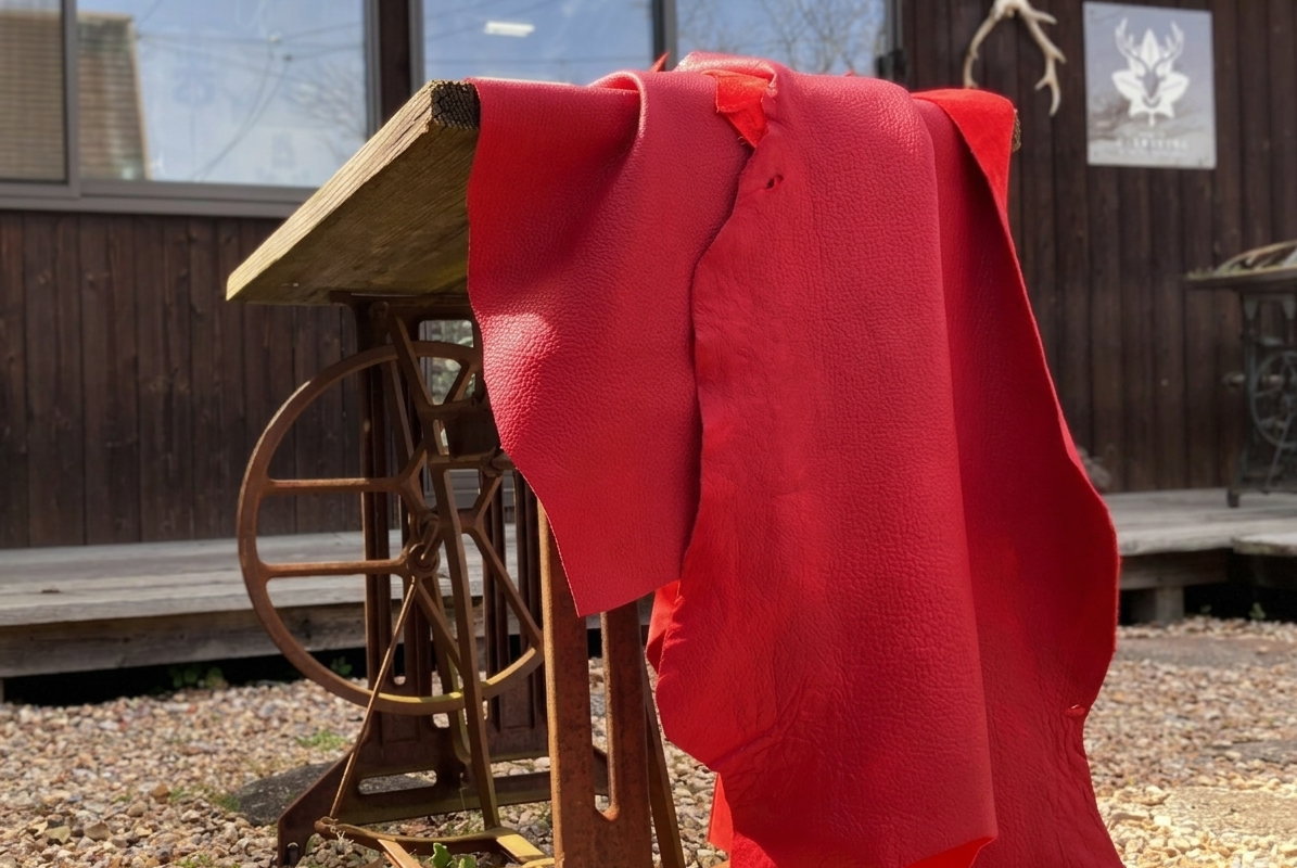 広島ジビエレザー鹿革