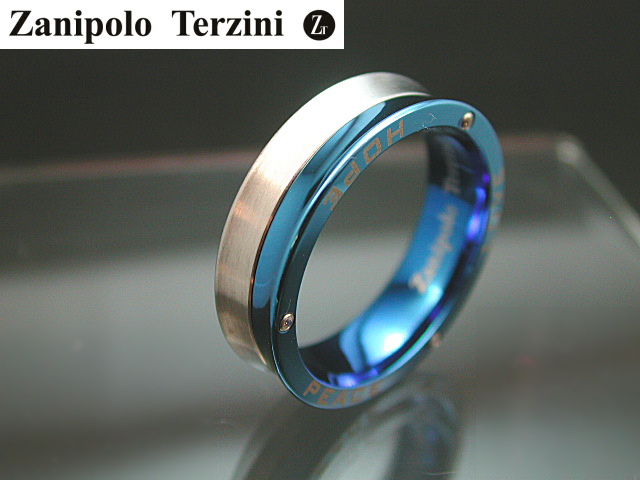 Zanipolo Terzini【ザニポロタルツィーニ】 ステンレスリング ZTR1304MEN