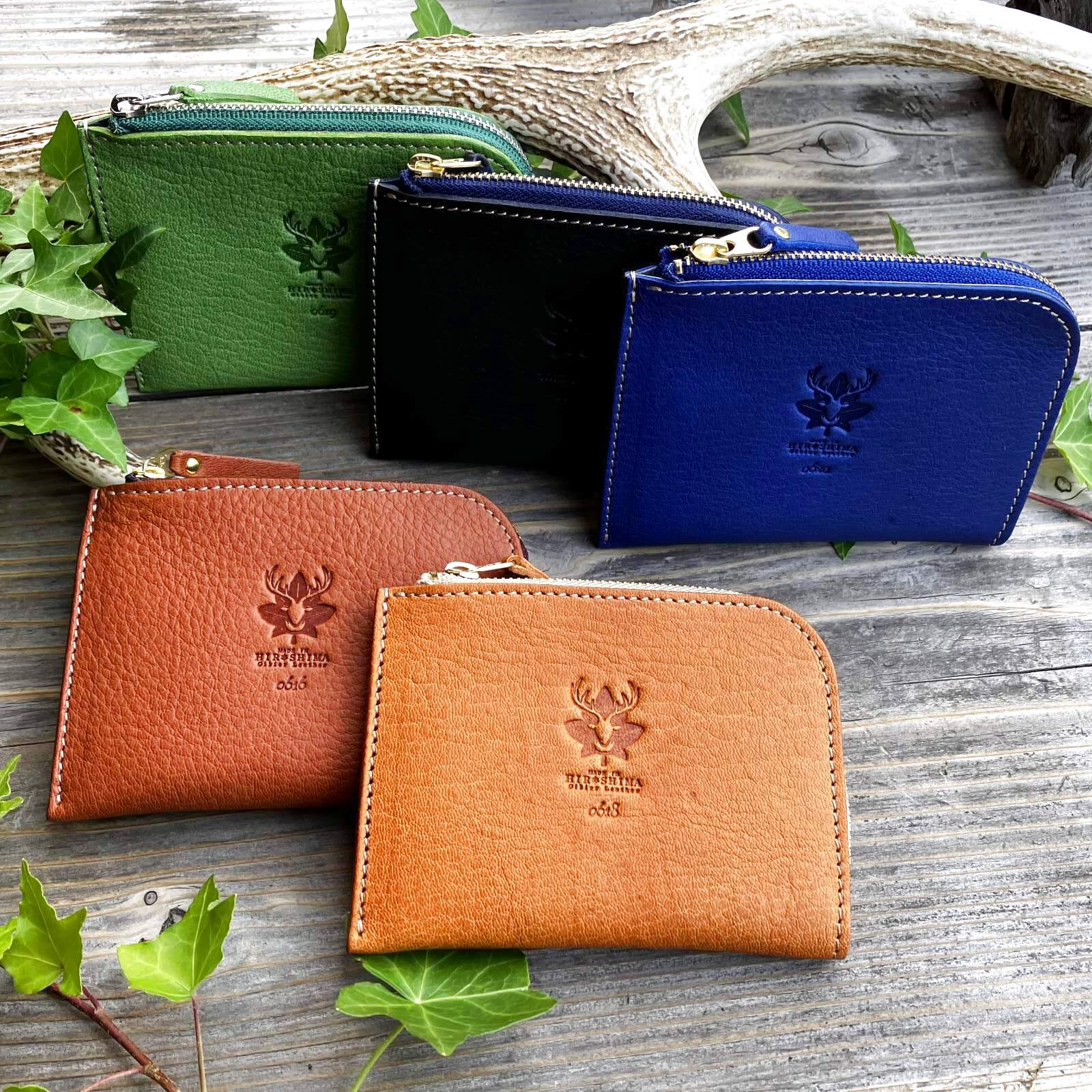 ⑦☆美品☆モノグラム♪Ｌ字型ファスナー財布 BELL'S SQUARE（ベルズスクエア） …L型ファスナー財布【monoマガジン